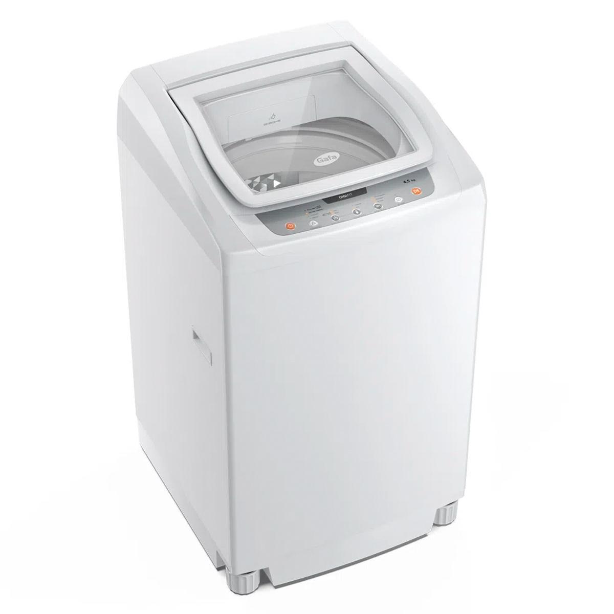 Lavarropas Automático Gafa Digi Fit 6,5KG 760 RPM Carga Superiro Blanco